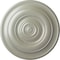 Ekena Millwork Niobe Ceiling Medallion (Fits Canopies up to 8 5/8"), Hand-Painted Flash Copper, 18"OD x 1 1/2"P CM18NIFCS - alternate 1